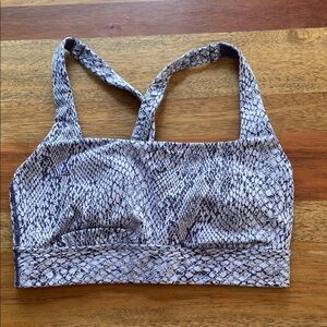 All in Motion Snakeskin Print Sports Bra